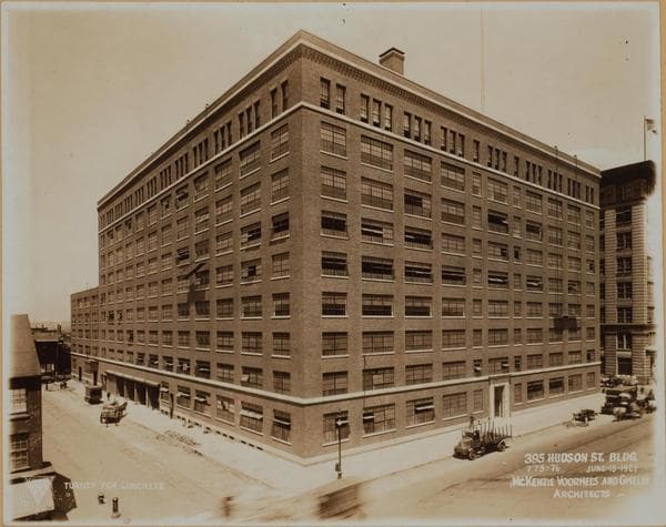 Manhattan: Hudson Street - Houston Street (West), 1921