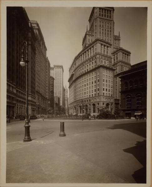 Manhattan: Broadway - Battery Place, 1926