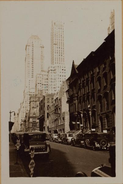 Manhattan: 39th Street - Park Avenue, 1933
