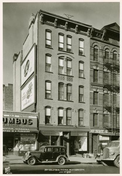 724 Columbus Avenue - West 95th Street, 1947-01-13