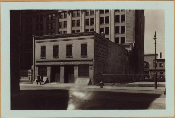 Manhattan: Washington Street - Morris Street, 1940