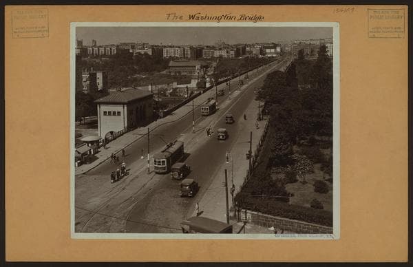 Bridges - Washington Bridge [spanning the Harlem River from upper Manhattan at West 181st Street and Amsterdam Avenue to the Bronx.], 1932