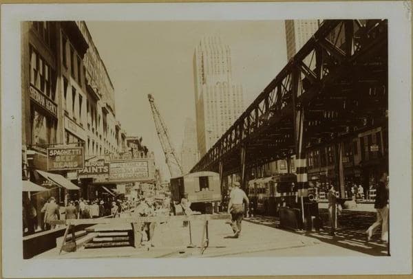 Manhattan: 6th Avenue - 47th Street (West), 1934–1936