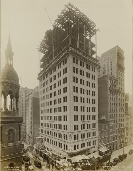 Manhattan: 5th Avenue - 43rd Street, 1916