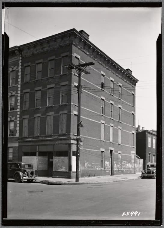 Front view of #15990: 92nd Avenue - 102nd St., Queens, 1936