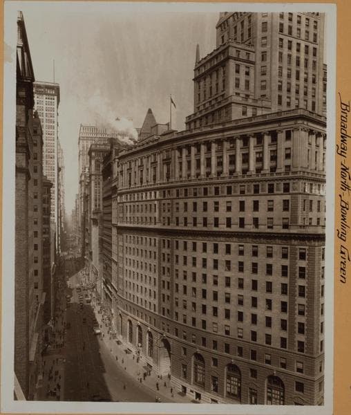 Manhattan: Broadway - Battery Place, 1926