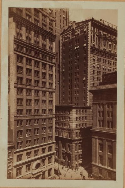 Manhattan: William Street - Exchange Place, 1929