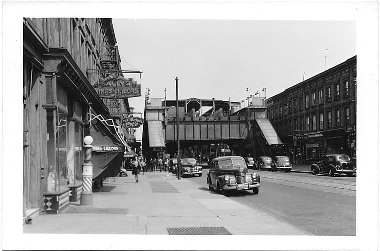 Fulton Street at Rockaway Avenue, to , Brooklyn, 1942-04-05
