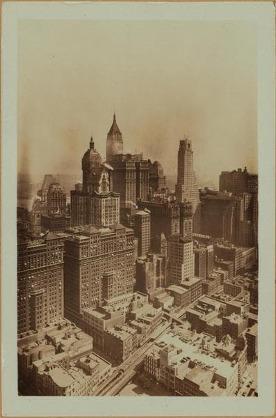 General view - [Manhattan - West Street - Between Vesey and Barcley Streets (Southeast).], 1930