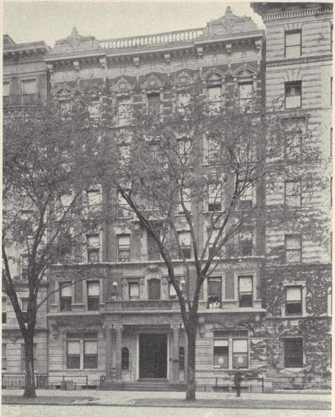 The Rochambeau, 1858-1860 Seventh Avenue; Plan of first floor; Plan of upper floors., 1908