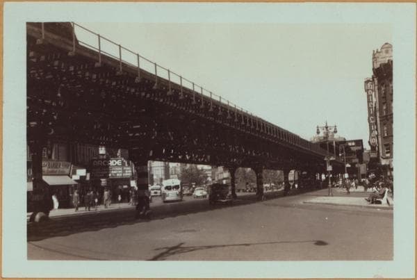 Manhattan: Broadway - Columbus Avenue, 1940