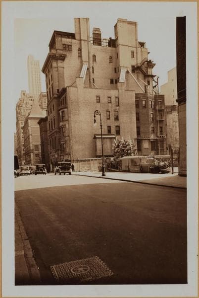 Manhattan: 54th Street (West) - 5th Avenue, 1938