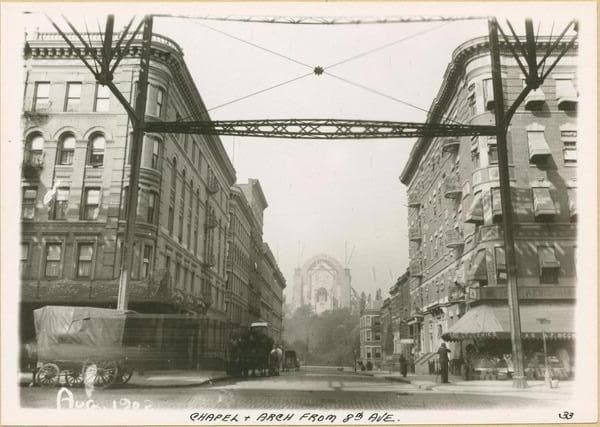 Manhattan: Amsterdam Avenue - Cathedral Parkway, 1902