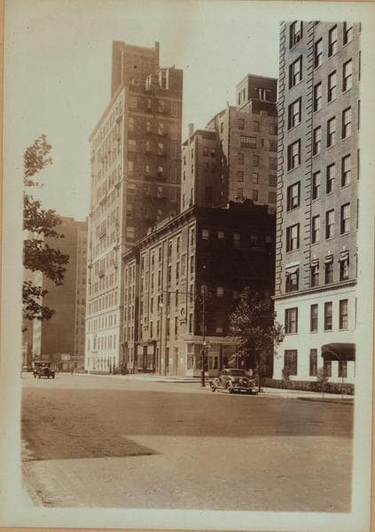 Manhattan: Sutton Place - 56th Street, 1937
