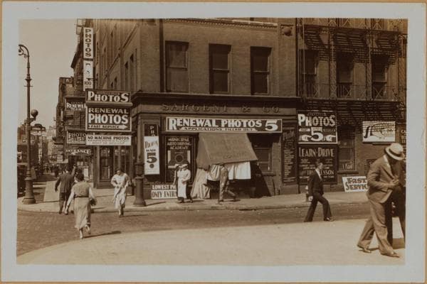 Manhattan: Centre Street - Leonard Street, 1933