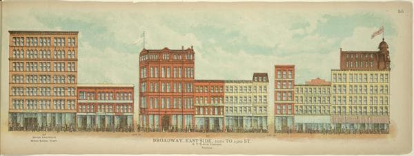 Broadway, East Side. 20th to 23rd St.