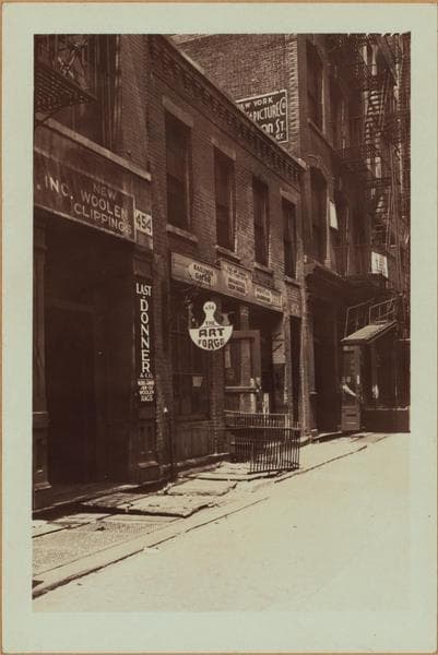 Manhattan: West Broadway - Prince Street, 1939