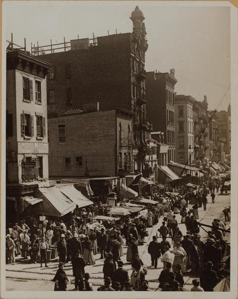 Manhattan: Hester Street - Essex Street, 1905