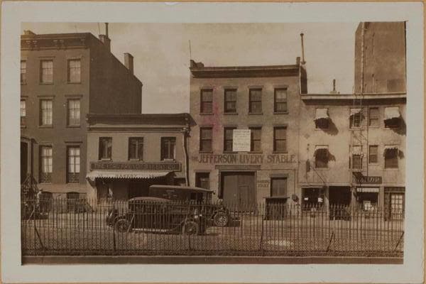 Manhattan: Christopher Street - 4th Street, 1928