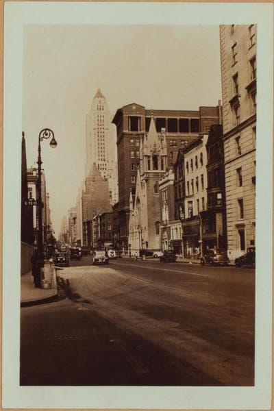 Manhattan: Madison Avenue - 72nd Street, 1936