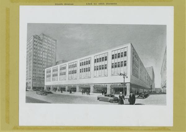 Sixth Avenue - 43rd Street - 44th Street, 1951