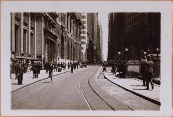 Manhattan: Broadway - Battery Place, 1930
