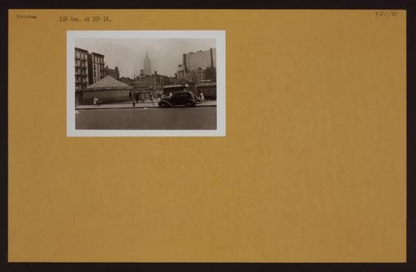 Manhattan: 10th Avenue - 26th Street, 1941