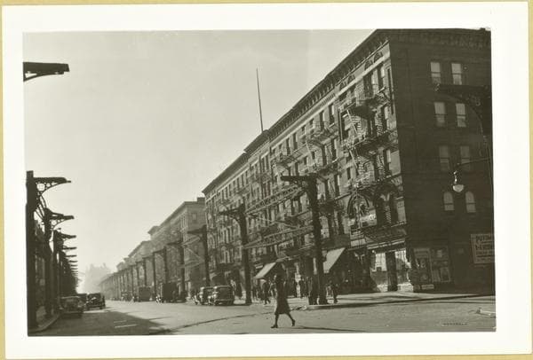 Manhattan: 8th Avenue - 120th Street, 1940