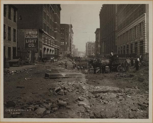 Manhattan: Lafayette Street - Prince Street, 1900