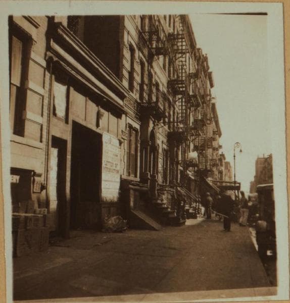 Social conditions in Manhattan., 1938