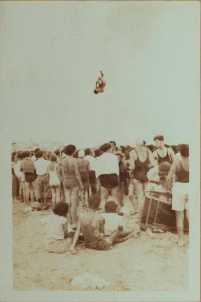 Islands - Coney Island beach - [Sunbathers.], 1933