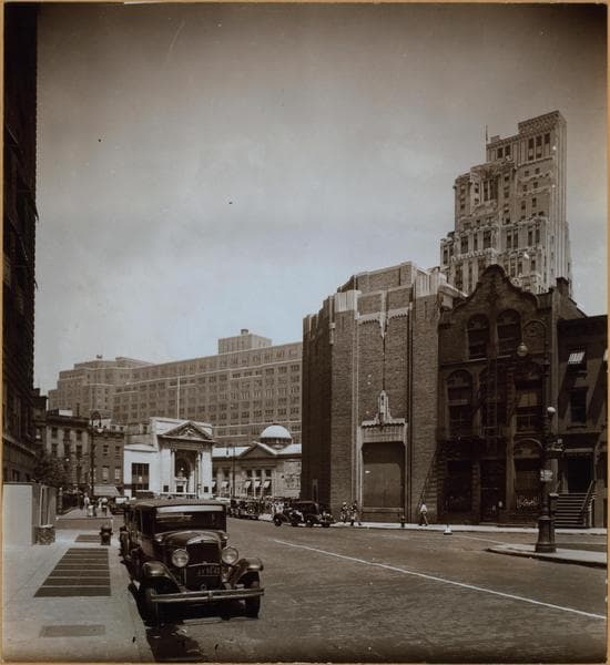 Manhattan: Greenwich Avenue - Horatio Street, 1933