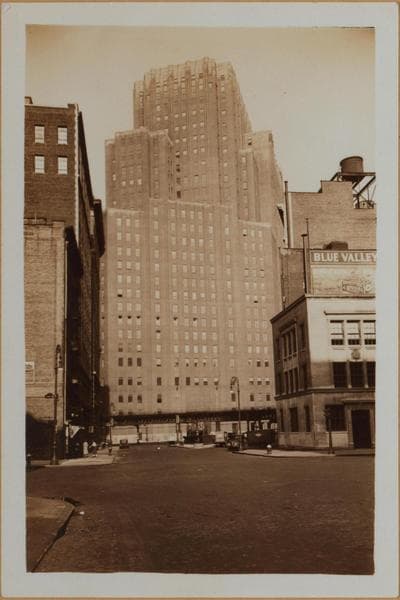 Manhattan: Beach Street - Varick Street, 1933–1936