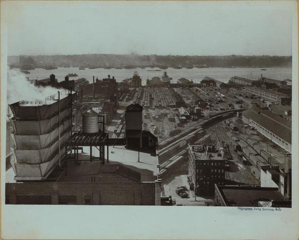 General view - Midtown Manhattan - West side., 1929