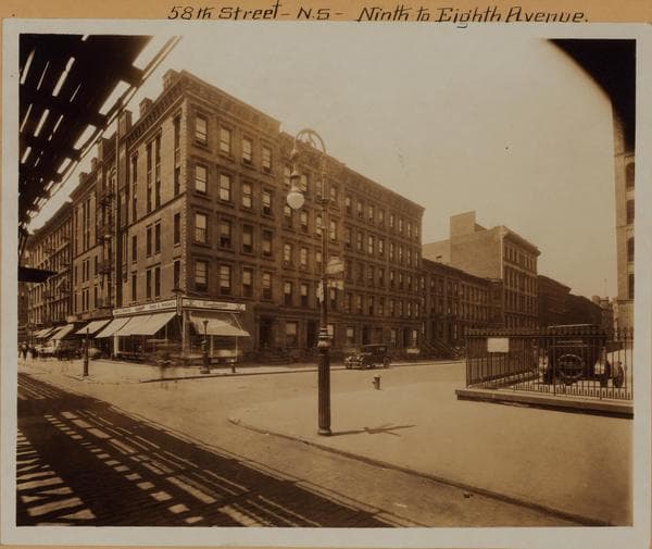 Manhattan: 58th Street - 9th Avenue, 1925