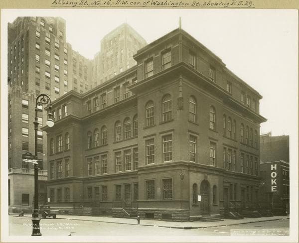 Manhattan: Albany Street - Washington Street, 1929