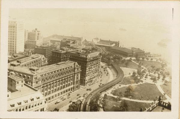 Manhattan: Battery Park - U.S.Custom House, 1929-06-20