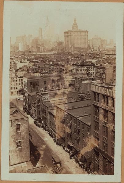 Manhattan: Water Street - Pike Slip, 1932