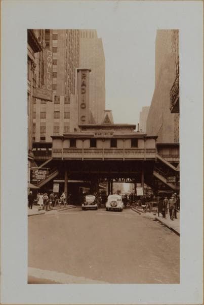Manhattan: 50th Street (West) - 6th Avenue, 1938