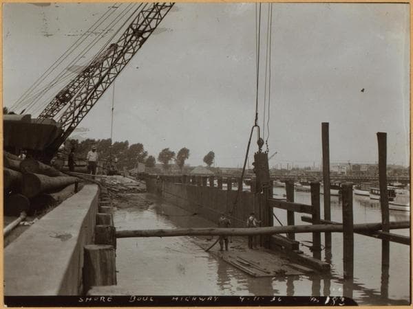 Brooklyn: Shore Boulevard - Beaumont Street, 1936