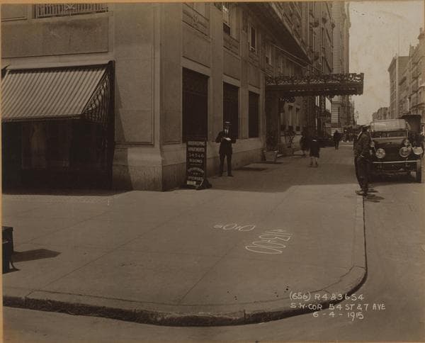 Manhattan: 54th Street (West) - 7th Avenue, 1915