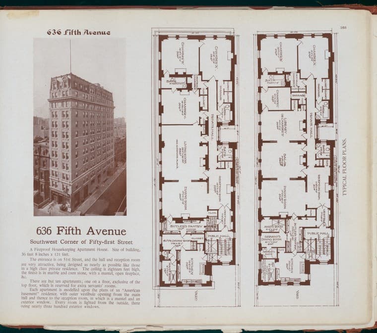 636 Fifth Avenue, Southwest corner of Fifty-first Street., 1910-03