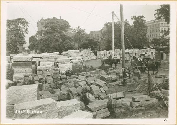 Manhattan: Amsterdam Avenue - Cathedral Parkway, 1900