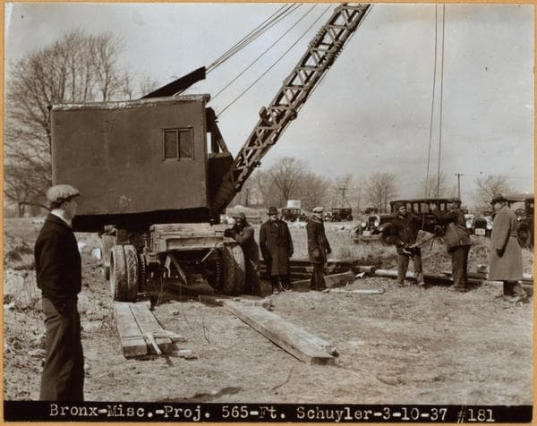 Bronx: Fort Schuyler., 1937