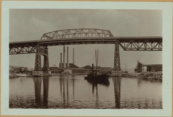 Bridges - Kosciusko Bridge - Newtown Creek - Brooklyn., 1939