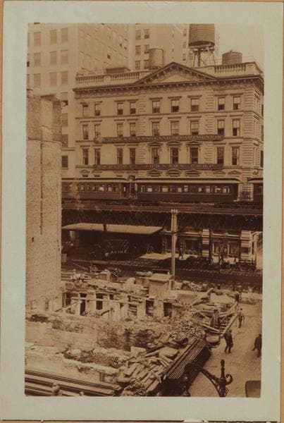 Manhattan: West Broadway - Thomas Street, 1928