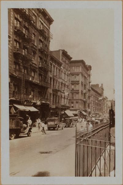 Manhattan: Forsyth Street - Hester Street, 1929