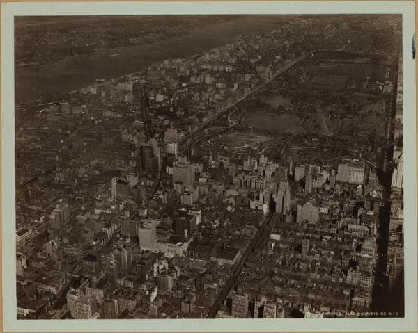General view - [Manhattan - Central Park and area south.], 1927