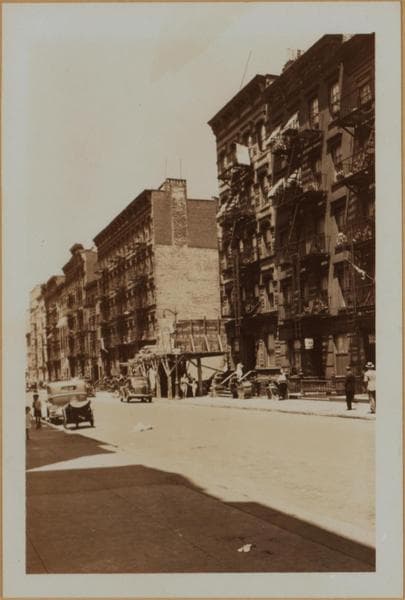 Manhattan: 21st Street (West) - 8th Avenue, 1938