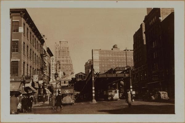 Manhattan: 6th Avenue - 27th Street (West), 1939